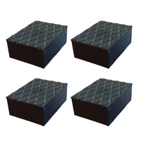 4 Pezzi Tamponi in Gomma per Ponti Sollevatori 160X120X60mm