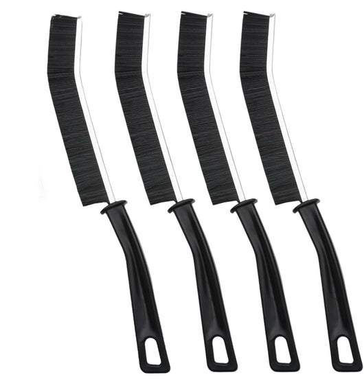 4 Spazzole per Pulizia Fessure con Setole Rigide ideale per bagno piastrelle doccia