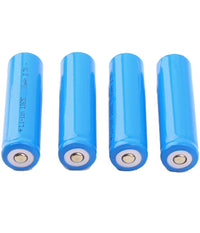 4 Batterie Batteria Ricaricabile Ioni Di Litio 680 Mah 3.7v Bl-18650 Torce Led         