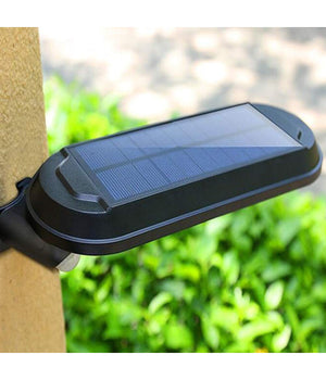 4 Lampada Led Solare Da Esterno Giardino Faretto Fotovoltaico Sensore A 42 Led         