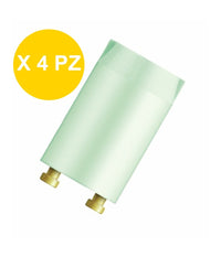 4 Pz X Starter Elettrico Per Neon Lampade Da 4 A 80 Watt 220-240 Volt         