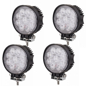 4 x 27W LED LUCE FARO LAMPADA DA LAVORO FARETTO AUTO CAMION JEEP SUV 12V 24V
