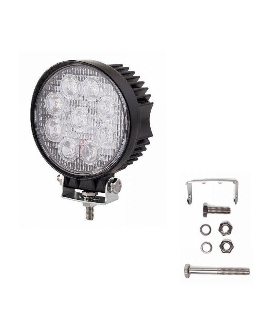 4 X 27w Led Luce Faro Lampada Da Lavoro Faretto Auto Camion Jeep Suv 12v 24v         