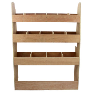 Scaffale per Ford Transit con Tappetini Gommati su Mensole Scaffale per Furgone