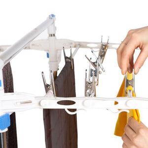 IDMarket - 40 mollette per abiti in acciaio inossidabile, infrangibile, resistente all'usura, antiruggine