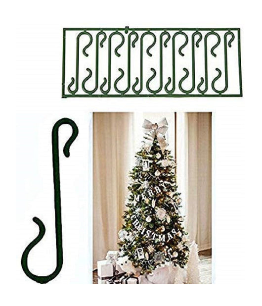 400 Ganci Verdi Per Appendere Palline Decorazioni Natalizie Albero Natale Gancetti         