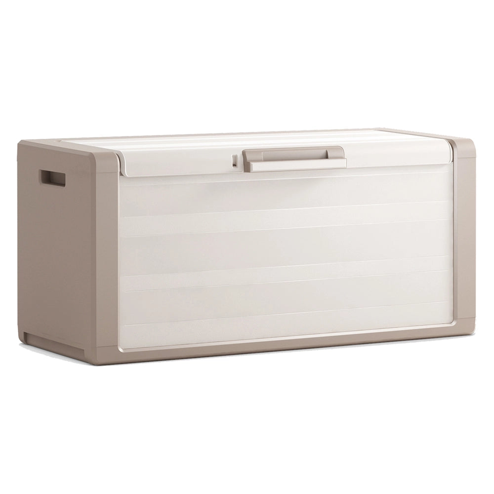 Baule portatutto in resina resistente con maniglie laterali e predisposizione lucchetto Gulliver Chest Keter
