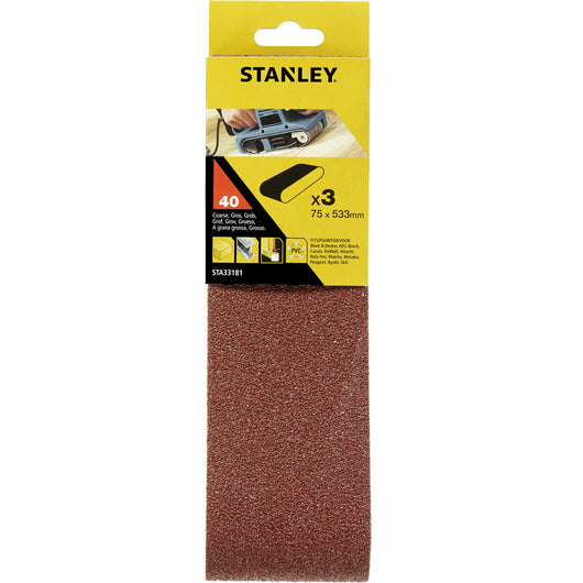 piranha/stanley x33181 3 nastri 75x533 gr.40 cod:ferx.40001