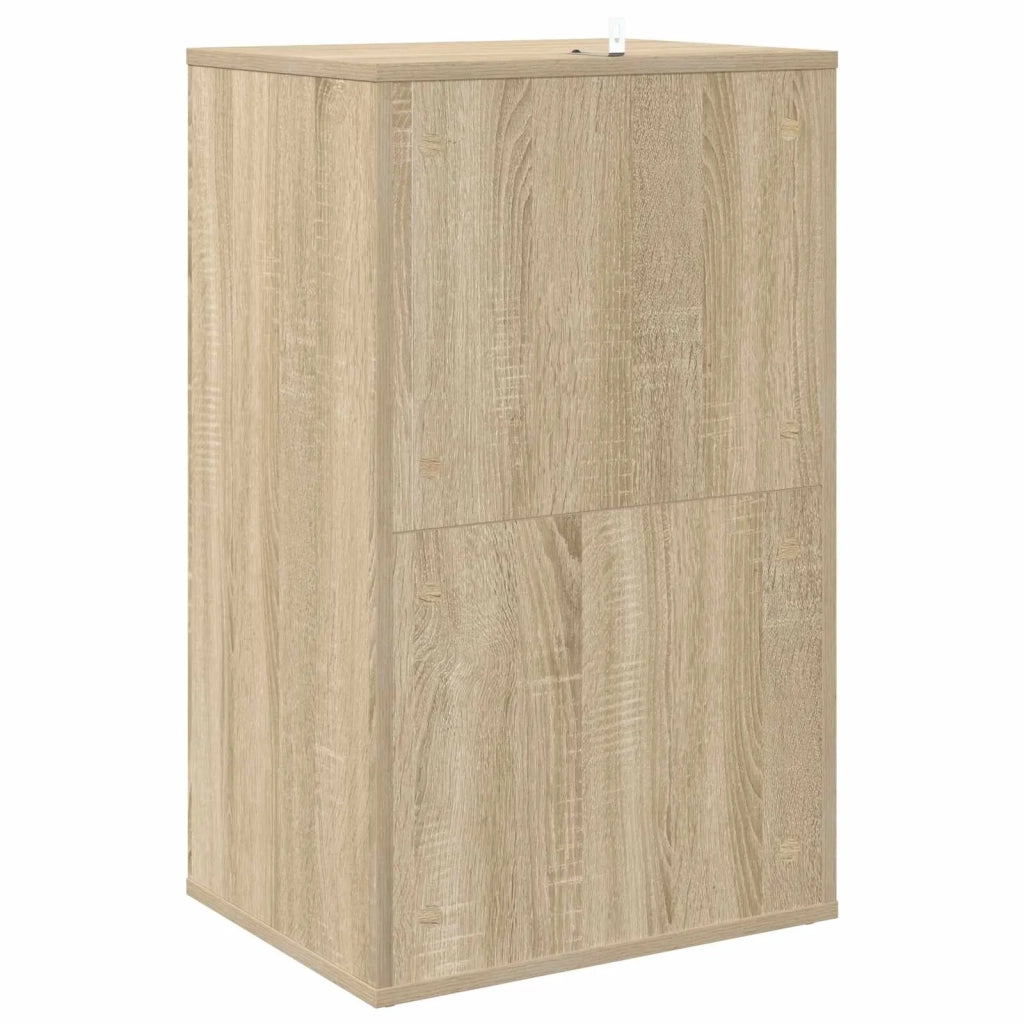 Mobile porta vinili Rovere Sonoma 44,5 x 36,5 x 74,5 cm 8012868