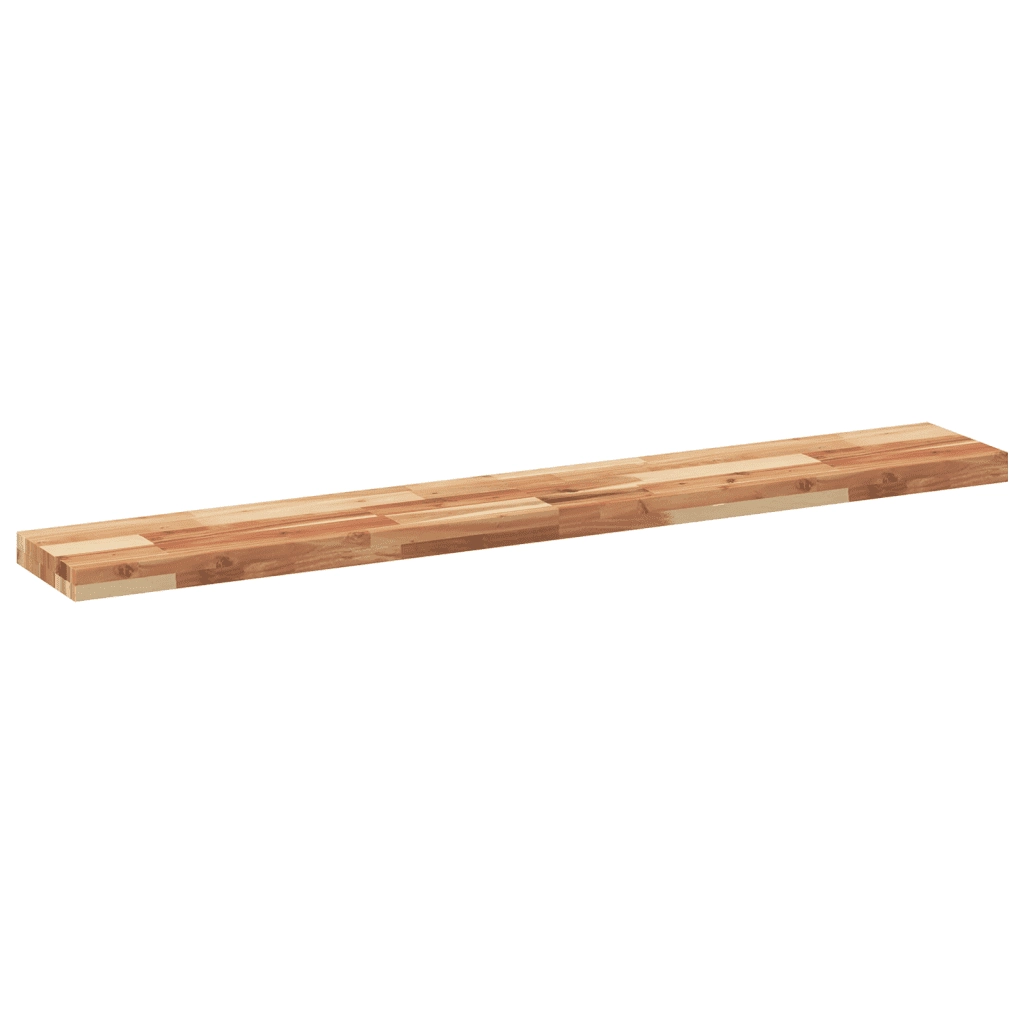 Mensole da Parete 3 pz 120x20x4 cm Legno Acacia Rifinito a Olio
