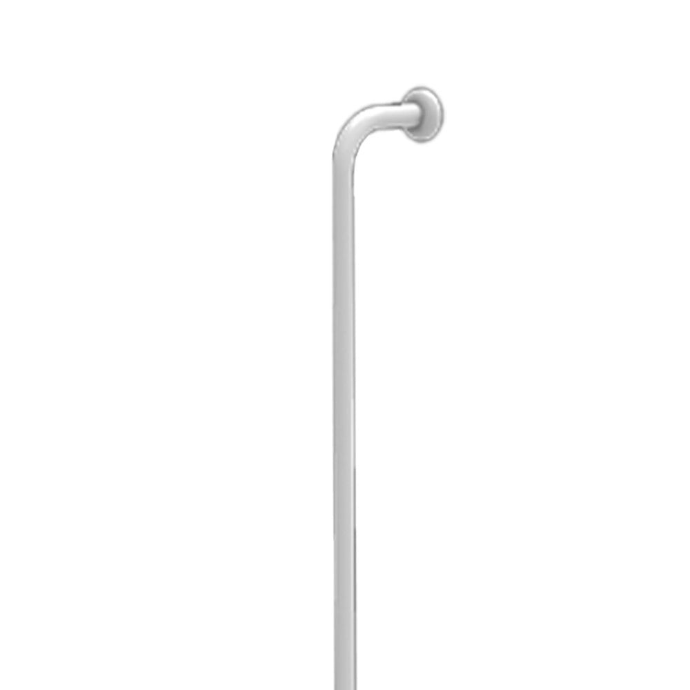 Corrimano verticale con fissaggio a parete cm 180 con rivestimento standard antibatterico