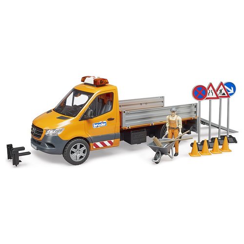 Veicolo comunale con conducente bruder 02677 mercedes sprinter