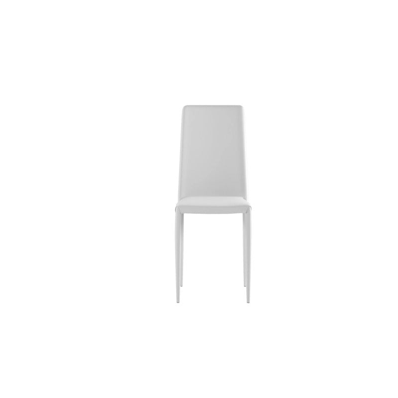 Sedia in similpelle Cleo 40cm X 42cm H 96cm Stones