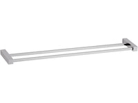 Portasalviette doppio da muro 60 cm - serie sq