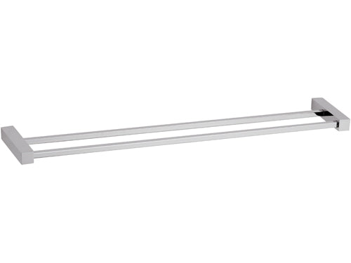 Portasalviette doppio da muro 60 cm - serie sq