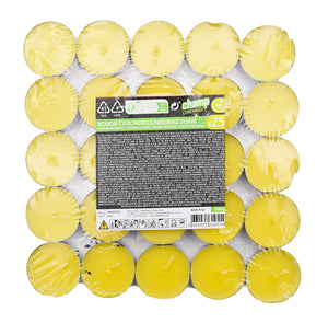 Set 500 Candele Lumino da 10gr Tielight in Citronella Gialle