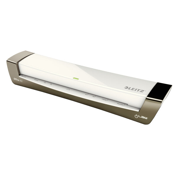 Leitz ilam laminator office a3 plastificatrice a caldo 400 mm/min argento, bianco - 72530084