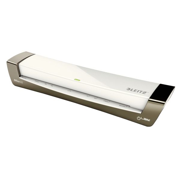 Leitz ilam laminator office a3 plastificatrice a caldo 400 mm/min argento, bianco - 72530084