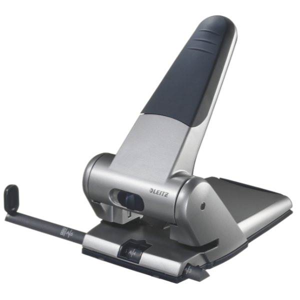 Leitz heavy duty hole punch 5180 perforatore e accessori 65 fogli argento - 51800184