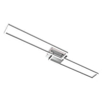 Plafoniera briloner bt10026 frame cromo alluminio