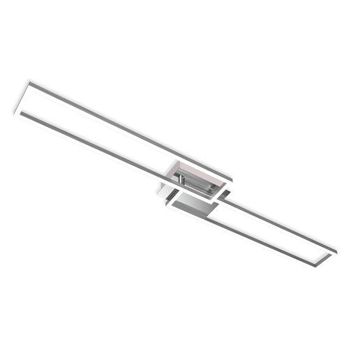 Plafoniera briloner bt10026 frame cromo alluminio
