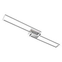 Plafoniera briloner bt10026 frame cromo alluminio