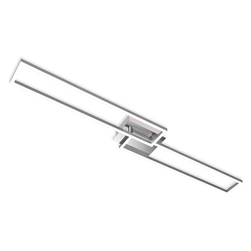 Plafoniera briloner bt10026 frame cromo alluminio