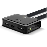 Lindy 42345 switch per keyboard-video-mouse (kvm) montaggio rack nero