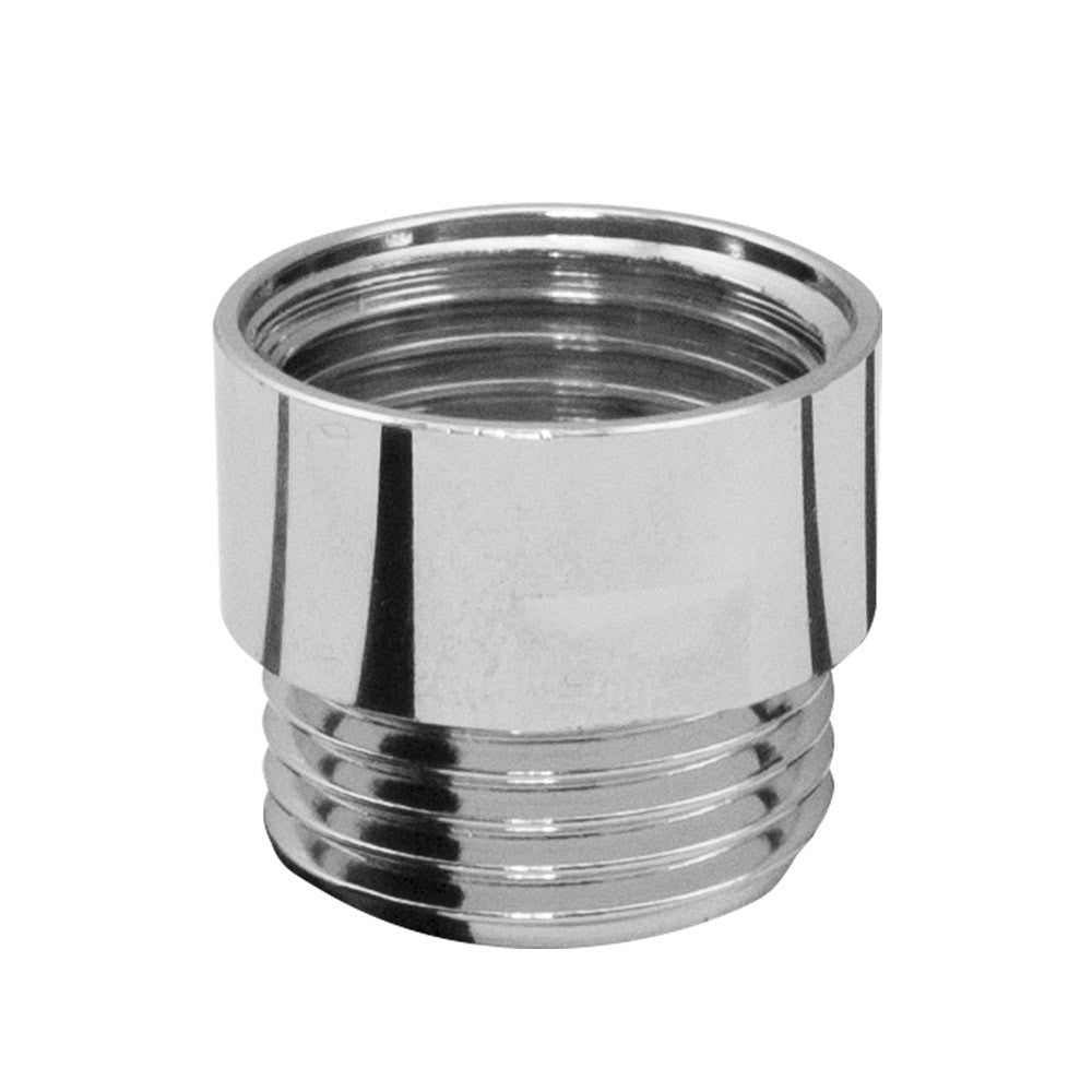 Raccordo in ottone per doccia-soffione con limitatore 8 lt/min