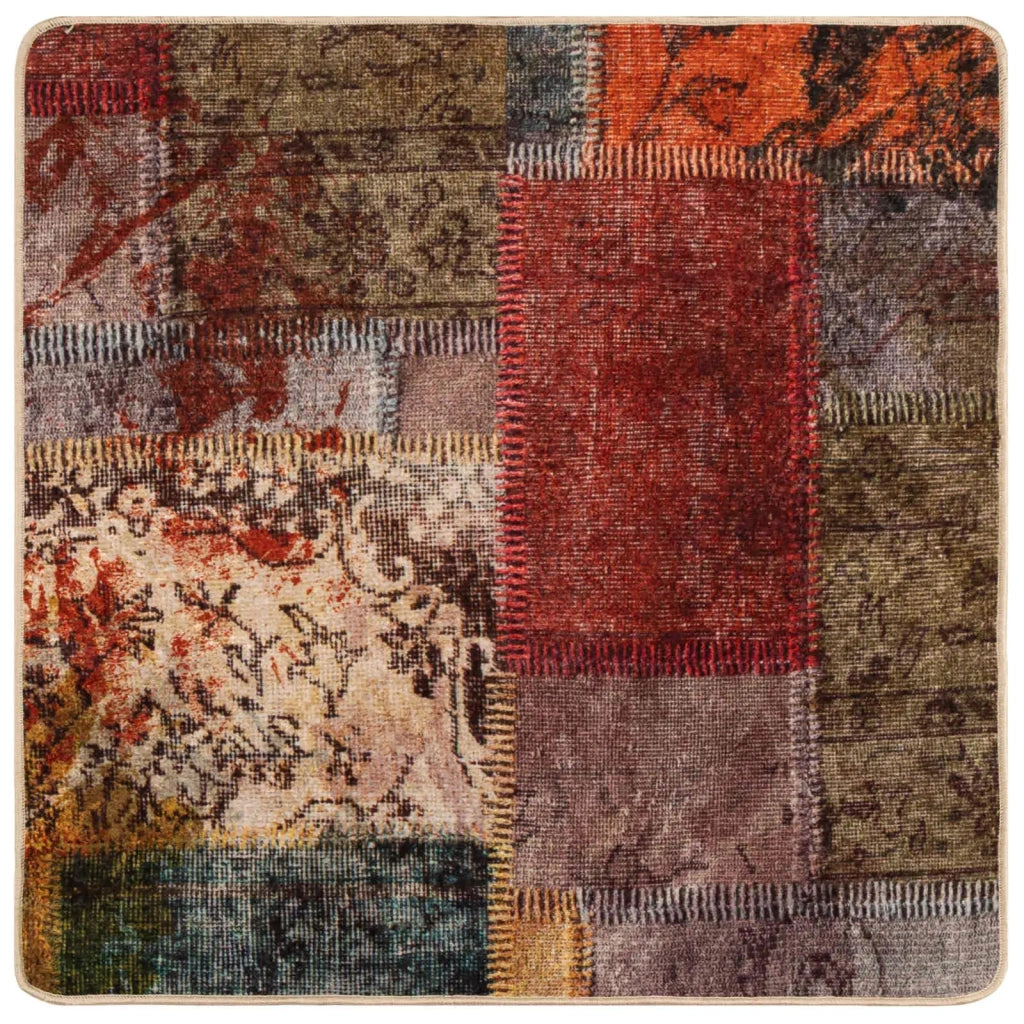 Runner Tappeto MARSA Multicolore 100 x 100 cm Poliestere e PVC 42023248