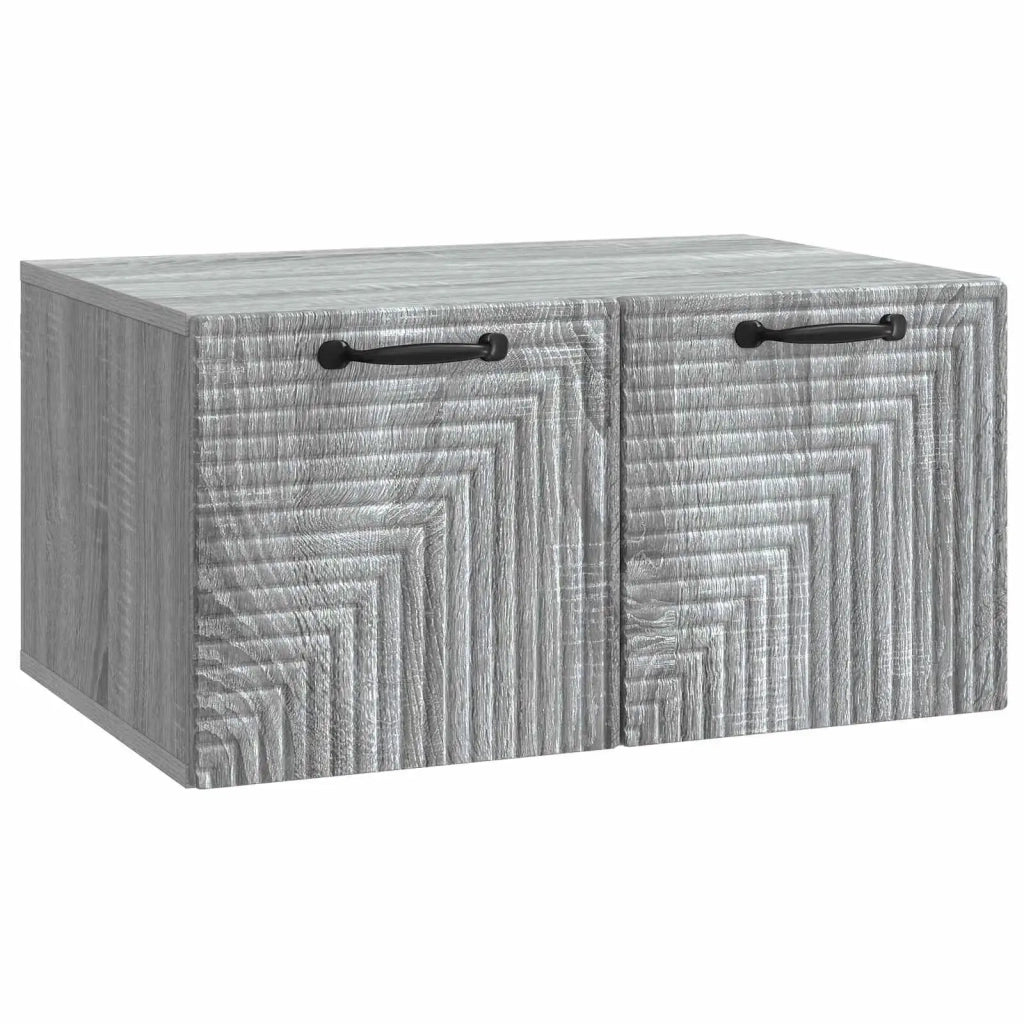 Mobile Porta TV da Muro Grigio Sonoma 59,5 x 41 x 30 cm