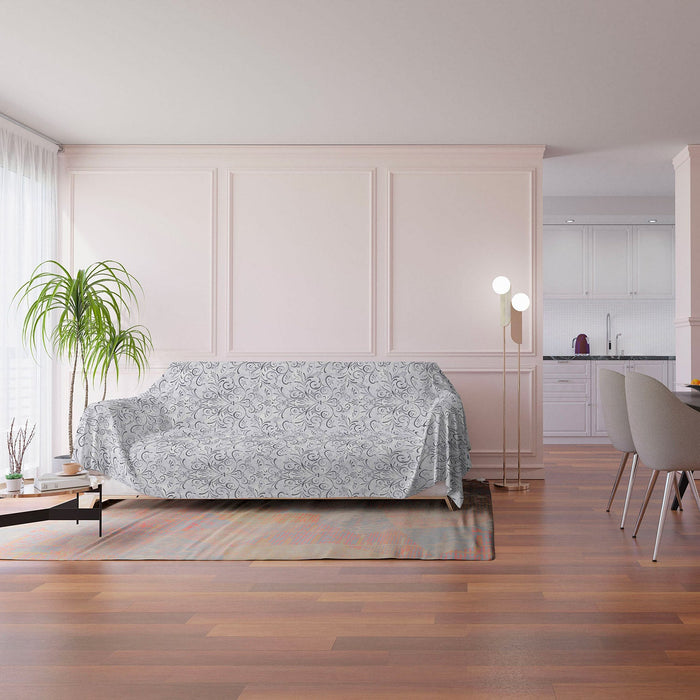 Telo Arredo Copritutto 170x260 cm Copridivano in Microfibra Ornato