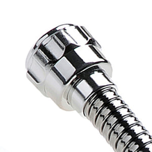 Rompigetto di cm 14 con manicotto cromato