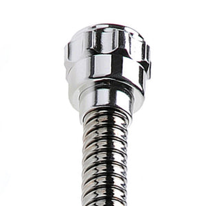 Rompigetto con doccia cm 14 con manicotto cromato