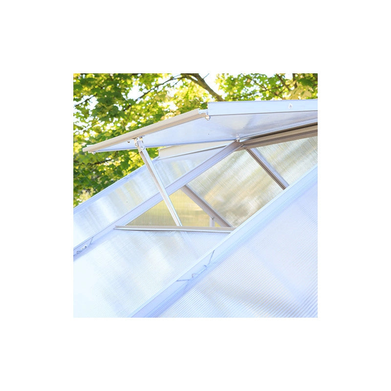 Serre polycarbonate 86 + Base - 4,75 mÂ² + Ouverture automatique