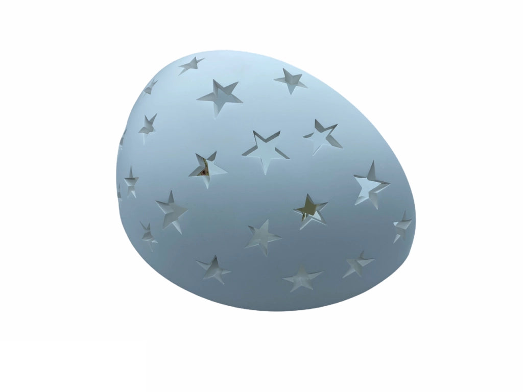 APPLIQUE GESSO LAMPADA DA PARETE A LED R7S STELLE LUMINOSE LUCE NATURALE 4000K