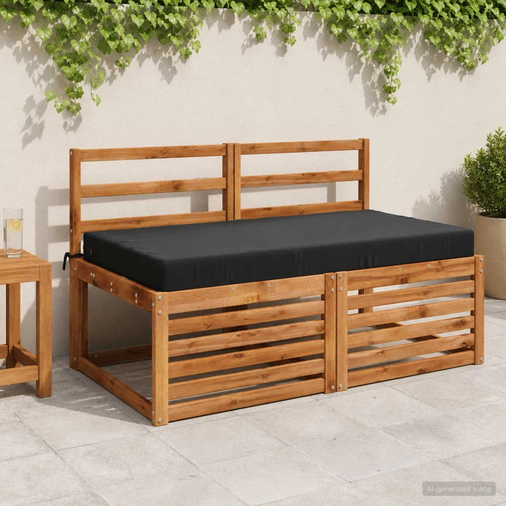 Cuscino per la seduta SOEST 100% Poliestere Nero 946833