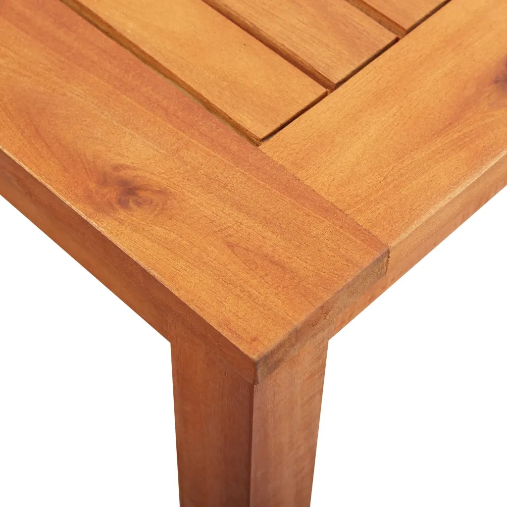 Set da Pranzo da Giardino 5 pz con Cuscini Massello di Acacia 278897