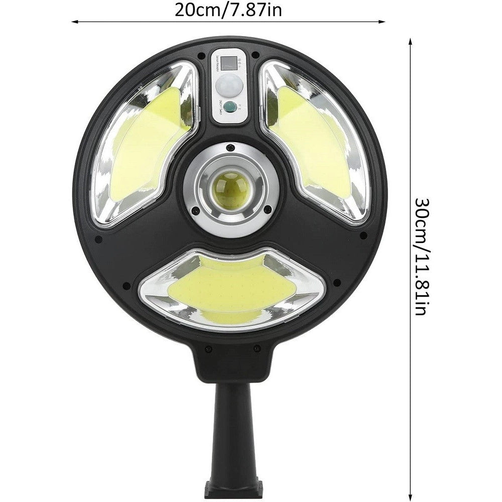 Trade Shop - Luci Da Giardino Solare A Led Ricarica Rapida Cob Illuminazione Stradale Esterno -