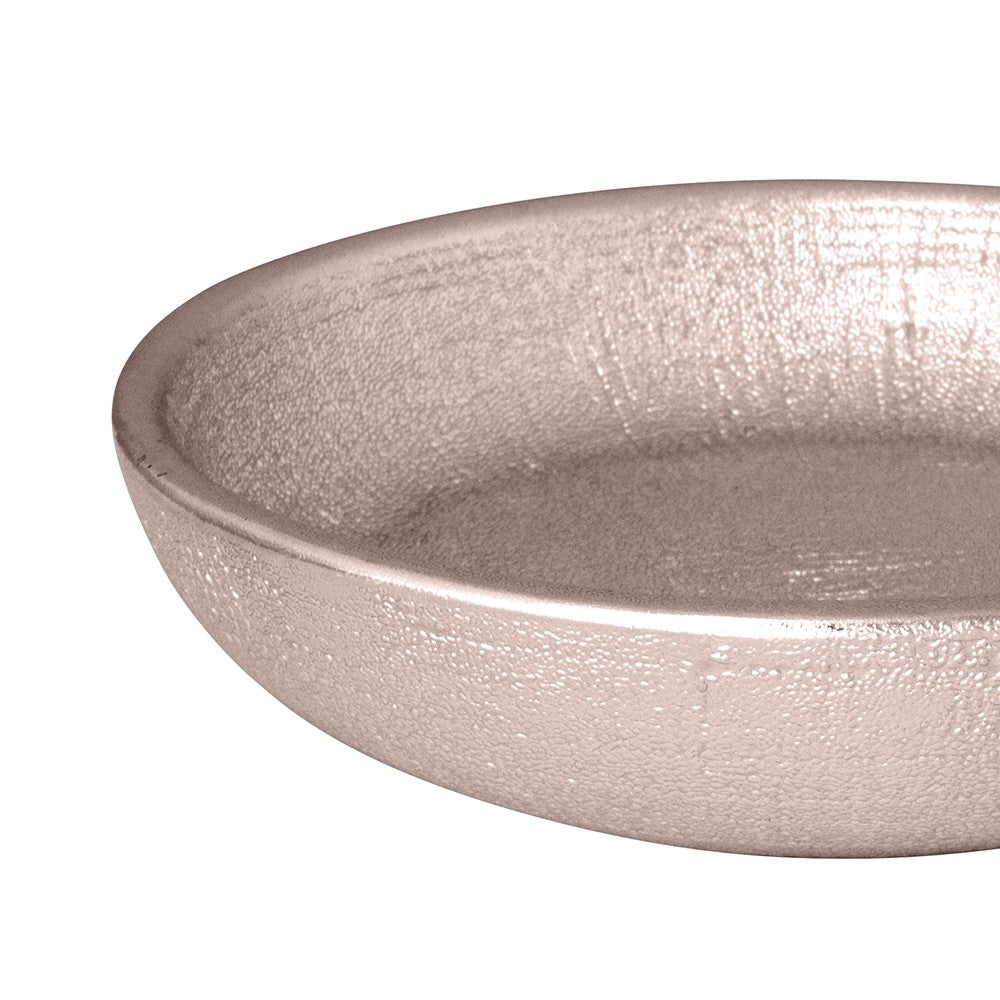 Portasapone serie glitter in ceramica rosa ramato