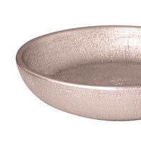 Portasapone serie glitter in ceramica rosa ramato