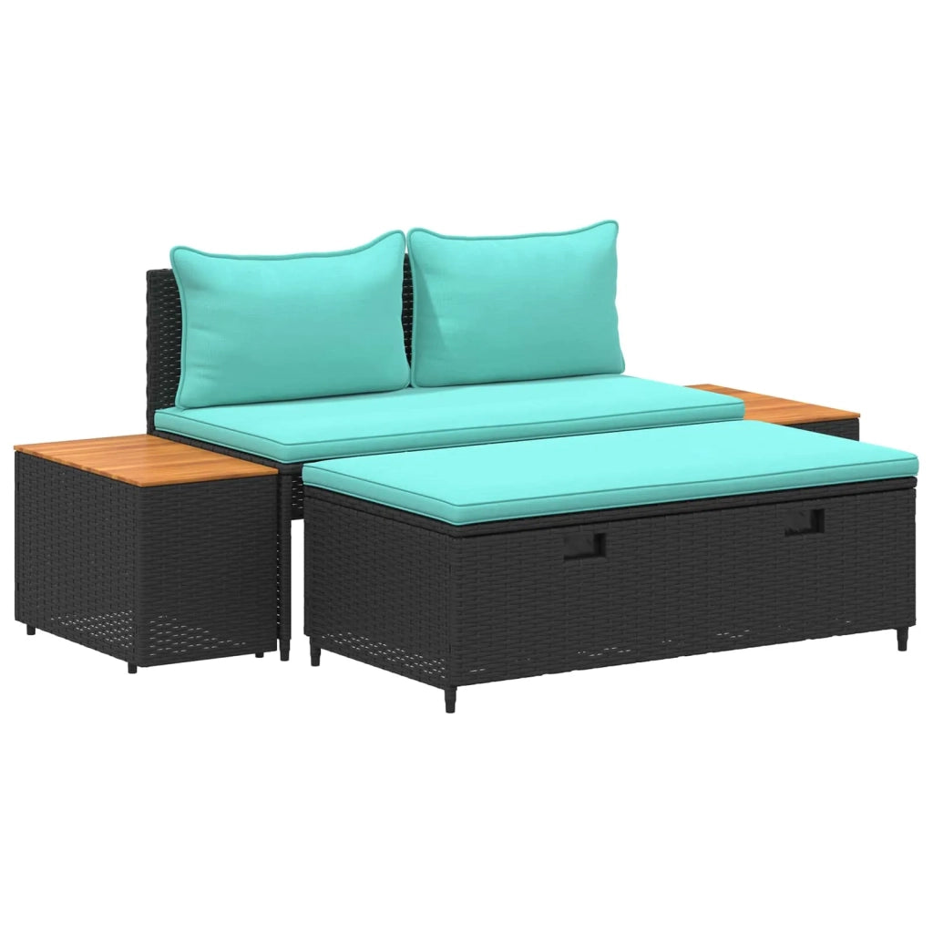 Set di divani da esterno 4 -Seater 4 pz 55 x 30 x 39 cm 42025894