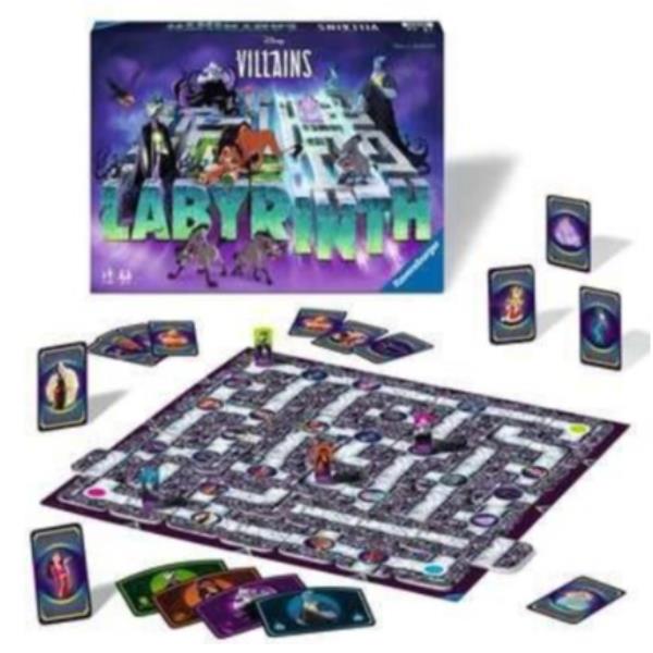 Ravensburger villains labyrinth gioco da tavolo strategia - 272716