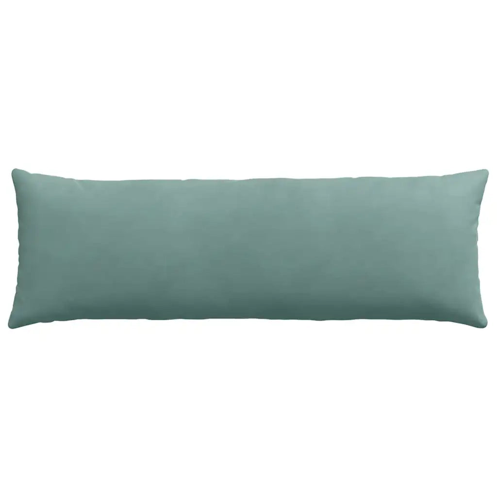 Cuscini da Divano 2 pcs Verde Mare 120 x 40 cm Tessuto in Cords
