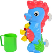 Bambino per il bagno con zucca blu 26 cm - Giocattolo per il bagno - Secchio per il bagno ABC