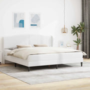 Struttura del letto con testiera Bianco 180 x 200 cm Similpelle 3415162