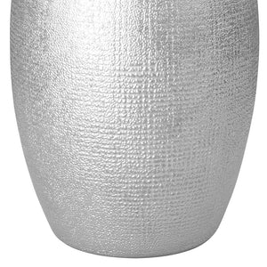 Bicchiere serie glitter in ceramica in argento