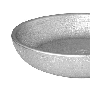 Portasapone serie glitter in ceramica argento