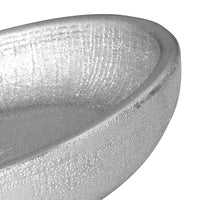 Portasapone serie glitter in ceramica argento