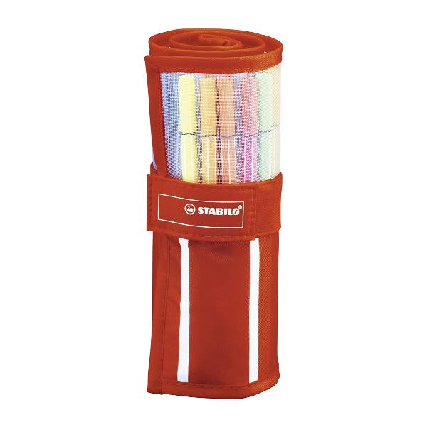 Stabilo pennarello premium - pen 68 - rollerset con 30 colori assortiti - 6830-2